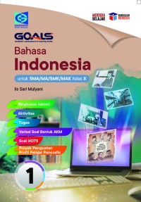 Image of Goals Bahasa Indonesia 1 SMA/MA/SMK/MAK