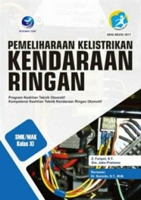 Image of Pemeliharaan Kelistrikan Kendaraan Ringan XI